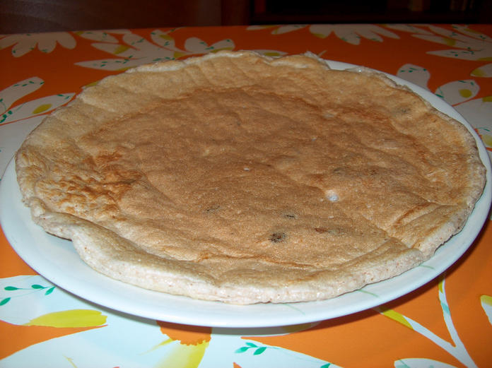 Pancake all’uvetta e pinoli (2 blocchi)