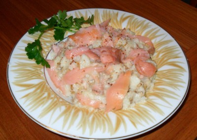 Avena salmone e cavolfiore (6 blocchi)